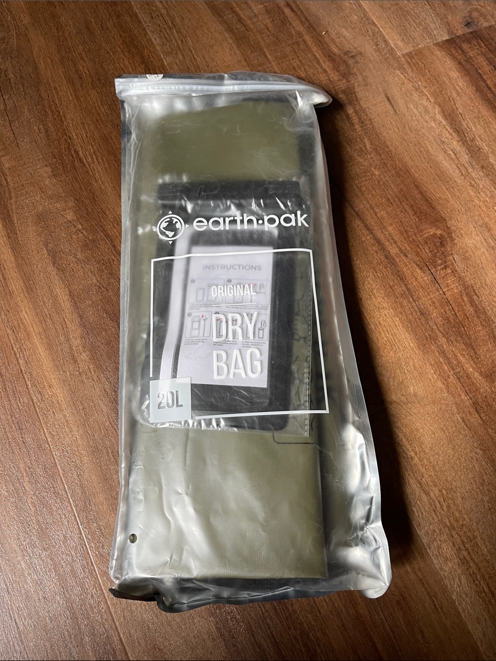 Earth pak dry bag